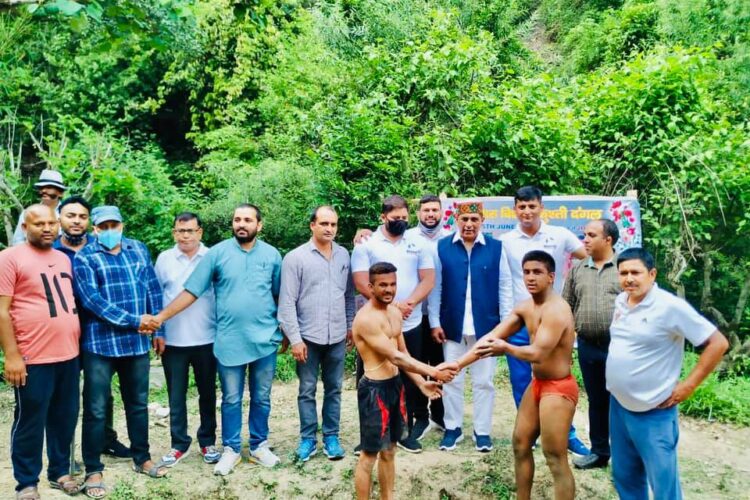 Vishal Kushti Dangal at Bansuli, Yamkeshwar